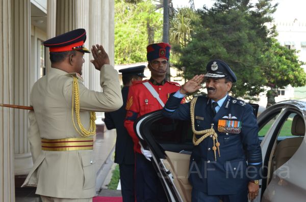 Chief of the Air Staff of the Indian Air Force Visits MOD & UD
