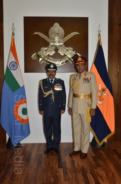 Chief of the Air Staff of the Indian Air Force Visits MOD & UD