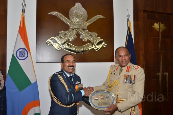 Chief of the Air Staff of the Indian Air Force Visits MOD & UD