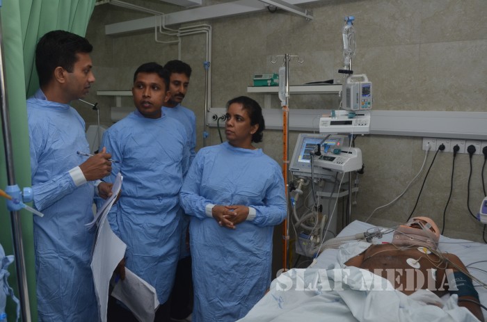 Intensive Care Unit at SLAF Hospital Colombo