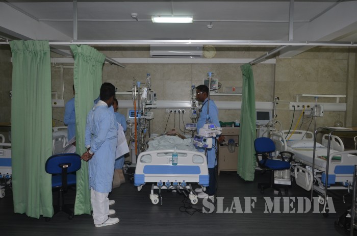 Intensive Care Unit at SLAF Hospital Colombo