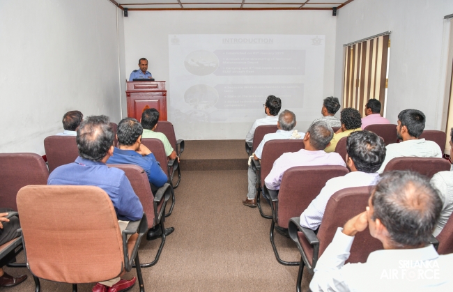 FIELD VISIT
BY INSTITUTION OF ENGINEERS SRI LANKA (IESL) TO SLAF BASE KATUNAYAKE