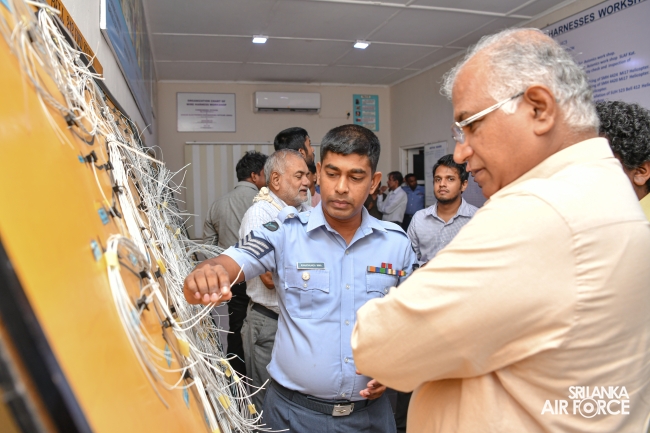 FIELD VISIT
BY INSTITUTION OF ENGINEERS SRI LANKA (IESL) TO SLAF BASE KATUNAYAKE