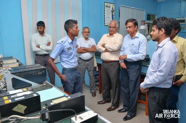 FIELD VISIT
BY INSTITUTION OF ENGINEERS SRI LANKA (IESL) TO SLAF BASE KATUNAYAKE
