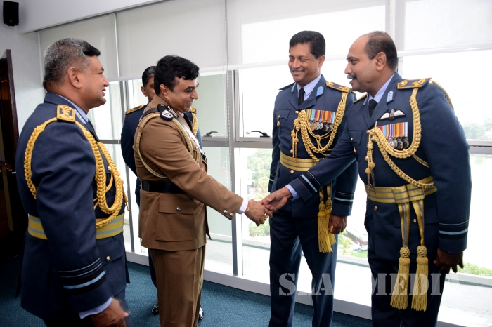 IGP pays a Courtesy Call To Air Force Commander