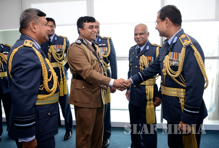 IGP pays a Courtesy Call To Air Force Commander
