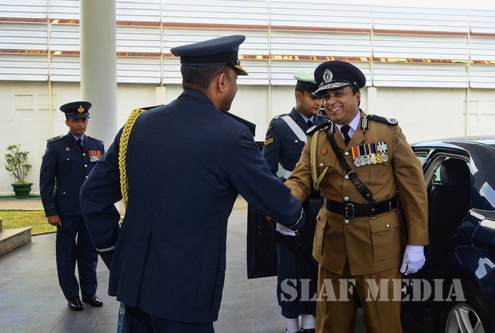 IGP pays a Courtesy Call To Air Force Commander