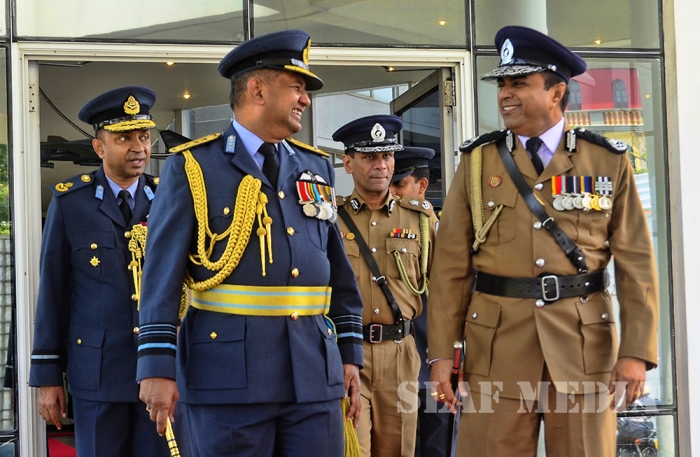 IGP pays a Courtesy Call To Air Force Commander