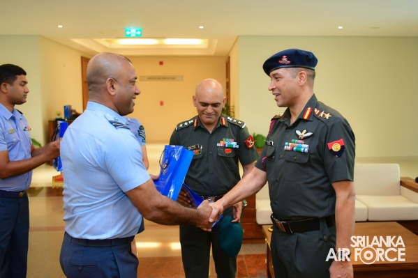 A DELEGATION
OF HIGHER DEFENCE MANAGEMENT COURSE, INDIA VISITS AIR FORCE HEADQUARERS