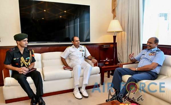 Indian Defence Attache calls on the Commander of the Air Force