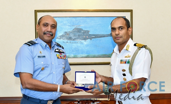 Indian Defence Attache calls on the Commander of the Air Force