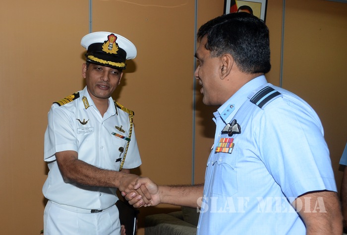 A
Delegation from Indian Air Foce visits SLAF