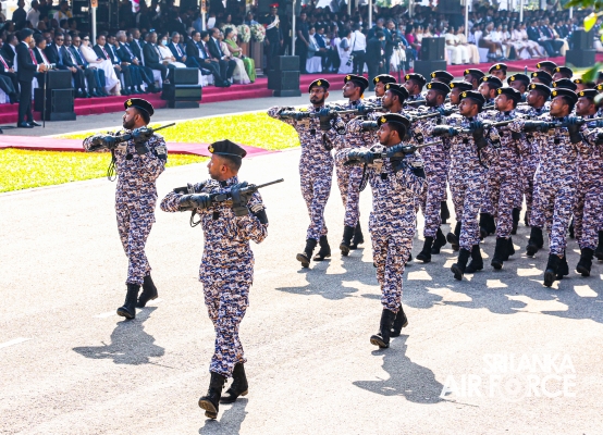 SLAF TAKES PRIDE IN THE 77TH NATIONAL INDEPENDENCE DAY CELEBRATION