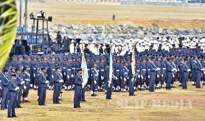 Sri Lanka Air Force Joins in the 70th Independence Day Celebrations