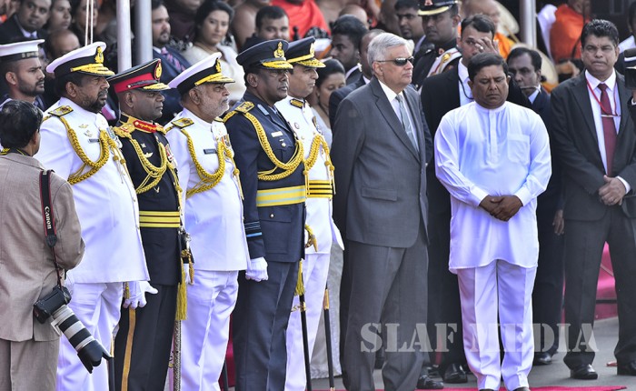 Sri Lanka Air Force Joins in the 70th Independence Day Celebrations
