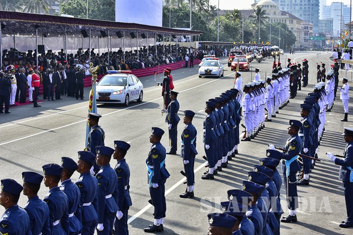 Sri Lanka Air Force Joins in the 70th Independence Day Celebrations
