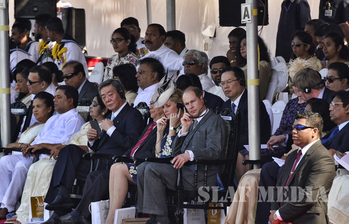 Sri Lanka Air Force Joins in the 70th Independence Day Celebrations