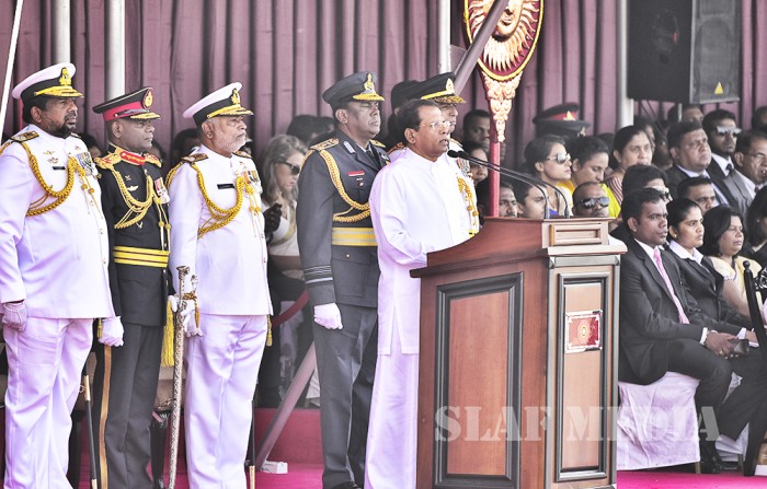 Sri Lanka Air Force Joins in the 70th Independence Day Celebrations