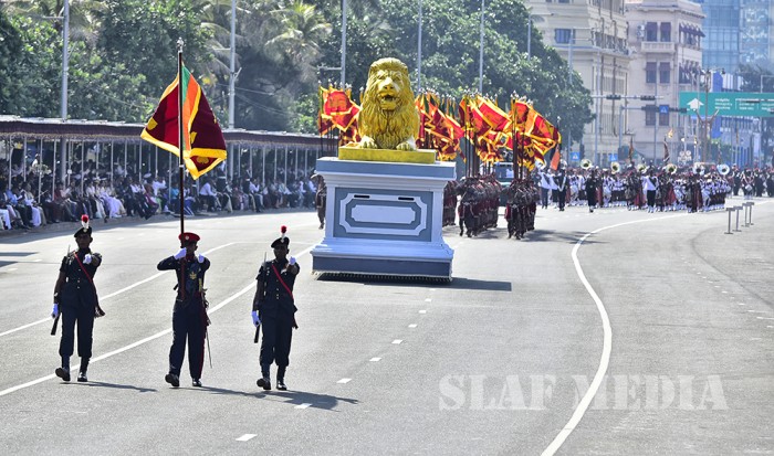 Sri Lanka Air Force Joins in the 70th Independence Day Celebrations