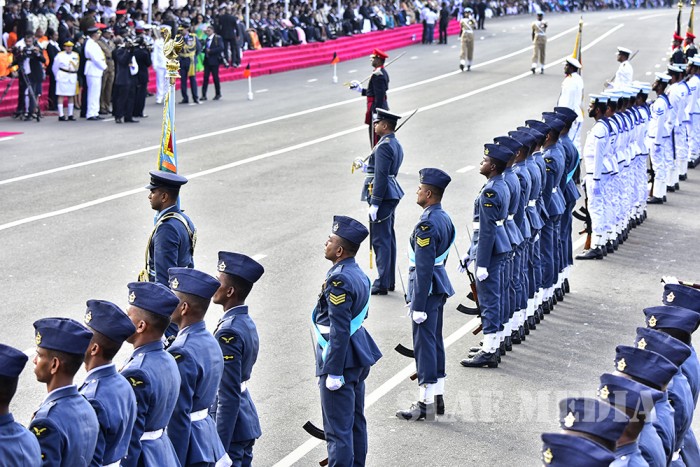 Sri Lanka Air Force Joins in the 70th Independence Day Celebrations