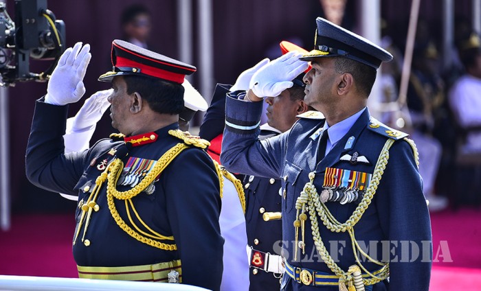 Sri Lanka Air Force Joins in the 70th Independence Day Celebrations