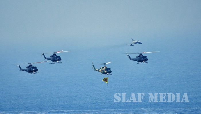 Sri Lanka Air Force Joins in the 70th Independence Day Celebrations