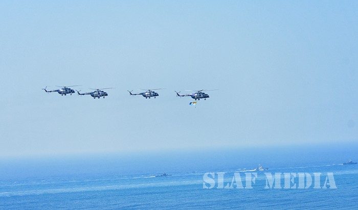Sri Lanka Air Force Joins in the 70th Independence Day Celebrations