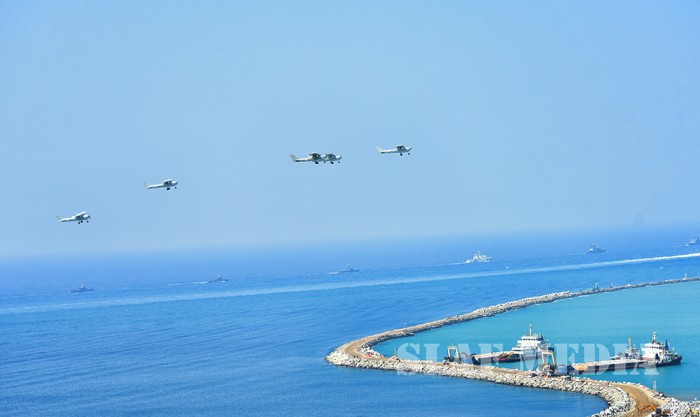 Sri Lanka Air Force Joins in the 70th Independence Day Celebrations