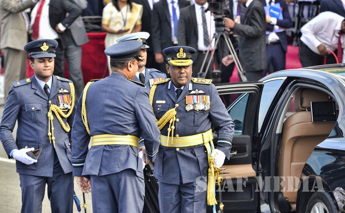 Sri Lanka Air Force Joins in the 70th Independence Day Celebrations