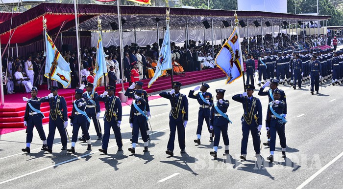 Sri Lanka Air Force Joins in the 70th Independence Day Celebrations