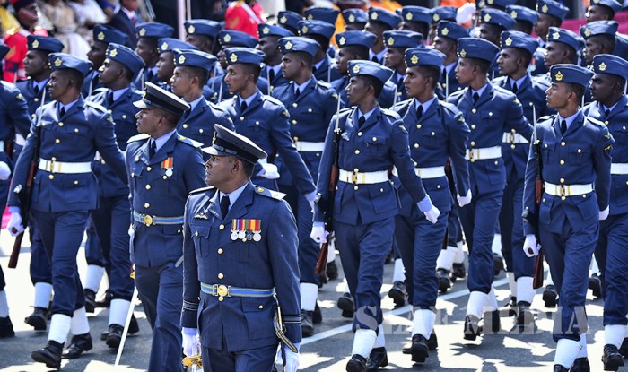 Sri Lanka Air Force Joins in the 70th Independence Day Celebrations