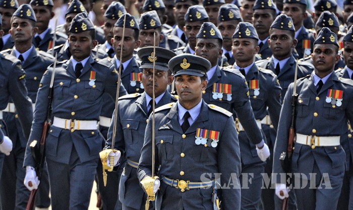 Sri Lanka Air Force Joins in the 70th Independence Day Celebrations
