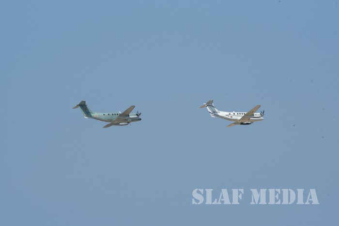 Sri Lanka Air Force Joins in the 70th Independence Day Celebrations