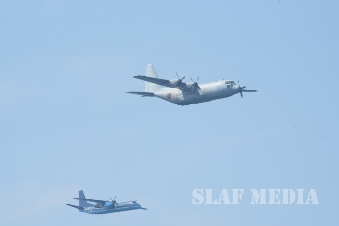 Sri Lanka Air Force Joins in the 70th Independence Day Celebrations