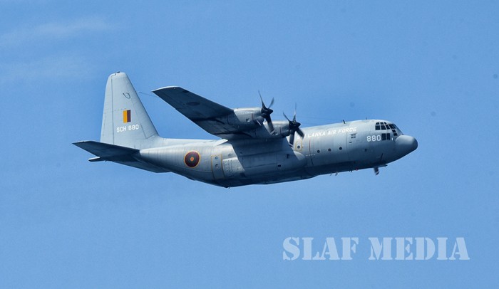 Sri Lanka Air Force Joins in the 70th Independence Day Celebrations