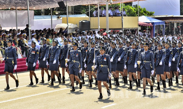 Sri Lanka Air Force Joins in the 70th Independence Day Celebrations