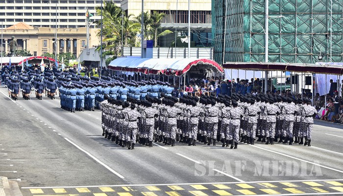 Sri Lanka Air Force Joins in the 70th Independence Day Celebrations