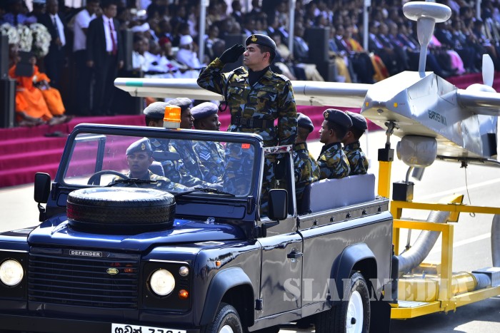 Sri Lanka Air Force Joins in the 70th Independence Day Celebrations