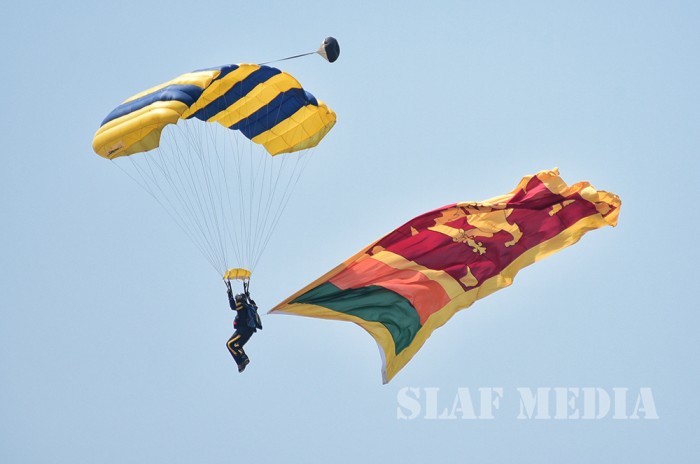 Sri Lanka Air Force Joins in the 70th Independence Day Celebrations