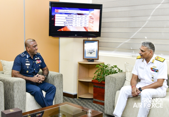 THE
ASSISTANT CHIEF OF NAVAL STAFF – FOREIGN COOPERATION IN INDIAN NAVY
CALLS ON THE CHIEF OF STAFF