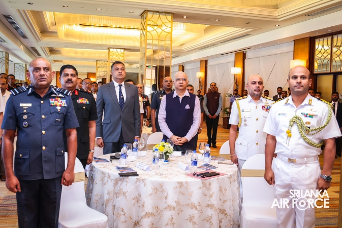 CISM DAY RUN 2026 FLAGGED OFF IN GALLE FACE GREEN