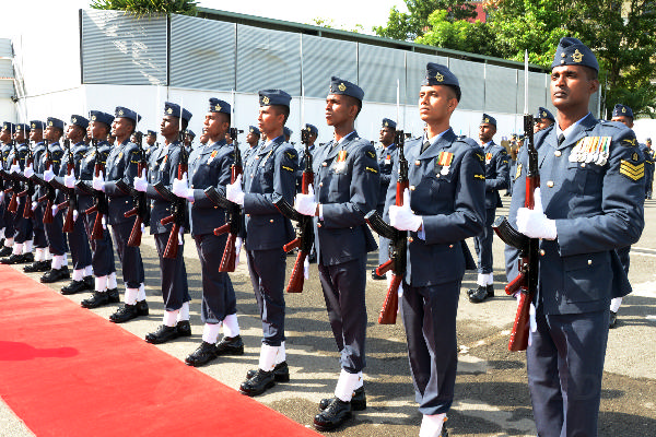 Chief of the Air Staff of the Indian Air Force Calls on the Commander
