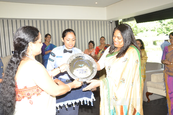 Chief of the Air Staff of the Indian Air Force Calls on the Commander