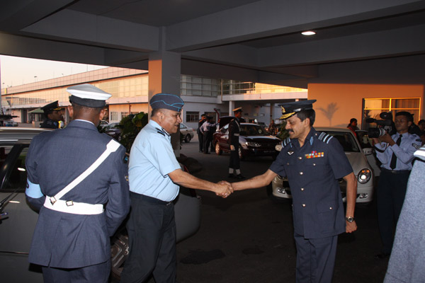 Indian Air chief Completes Official Visit to SL