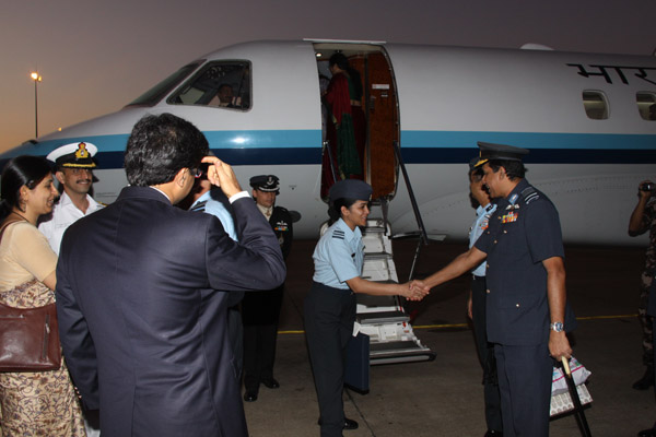 Indian Air chief Completes Official Visit to SL