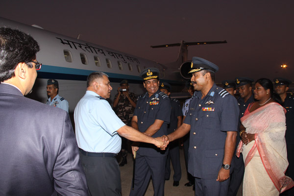 Indian Air chief Completes Official Visit to SL