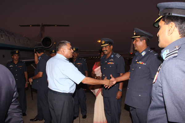 Indian Air chief Completes Official Visit to SL