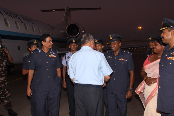 Indian Air chief Completes Official Visit to SL