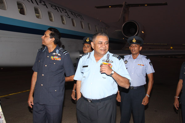 Indian Air chief Completes Official Visit to SL