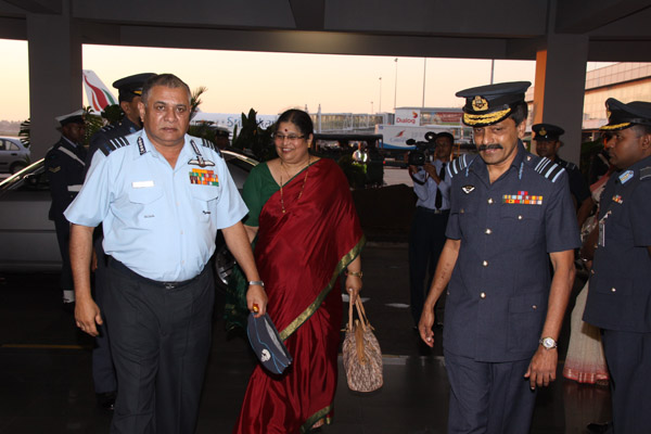 Indian Air chief Completes Official Visit to SL